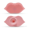 Cute Lip Silicone Scrubber Cleansing Brush Face Brush